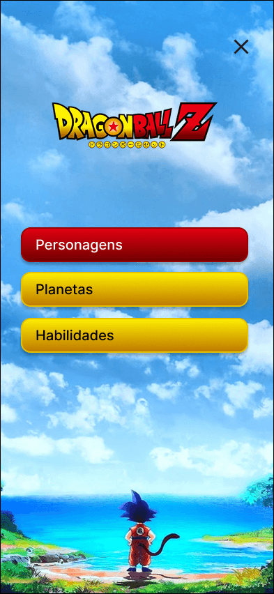 Dragon Ball App/Website App imagem 1