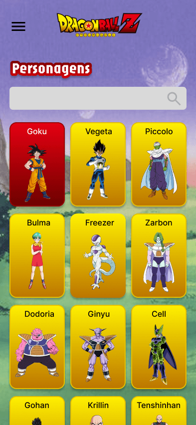 Dragon Ball App/Website App imagem 4